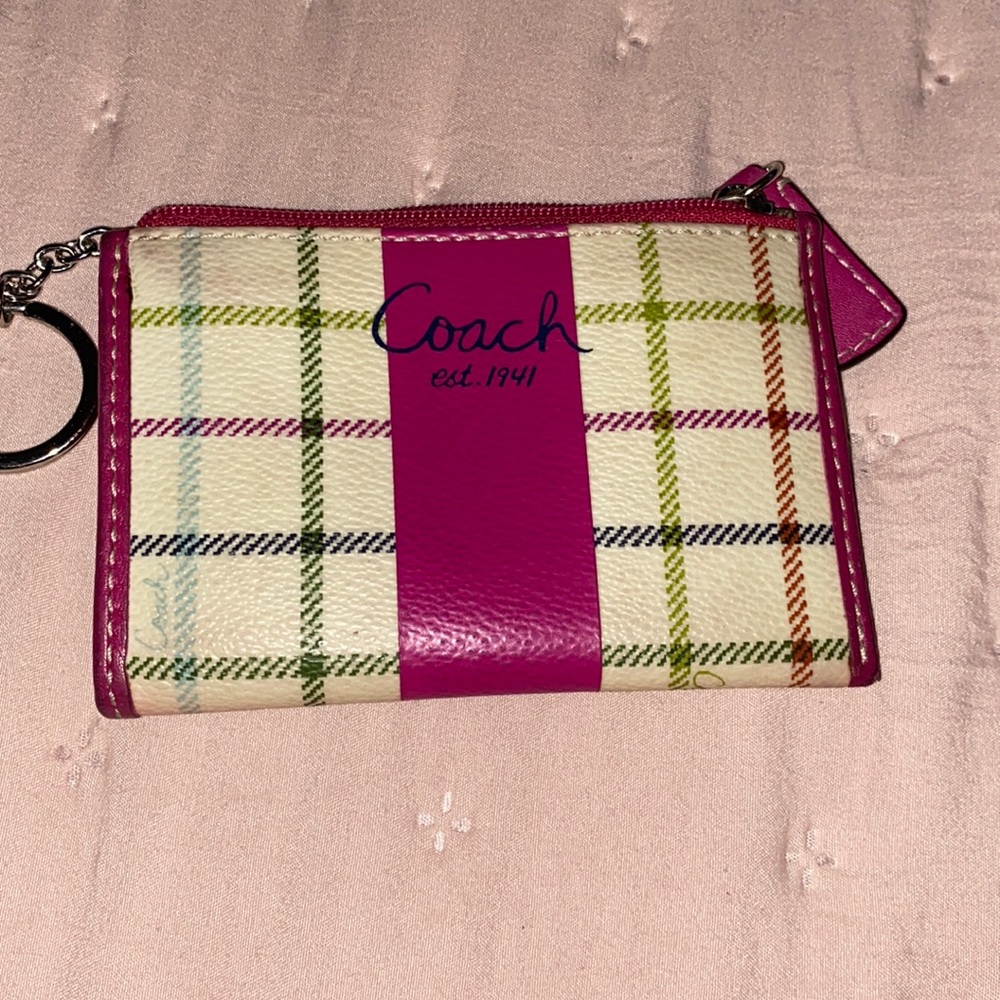 Coach card holder